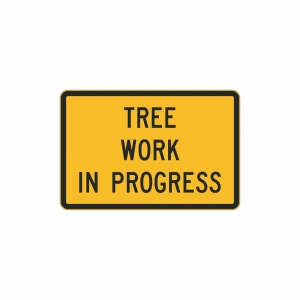 Tree Work In Progress  900 x 600mm 3M Class 1 SST-TWPA Swing Sign