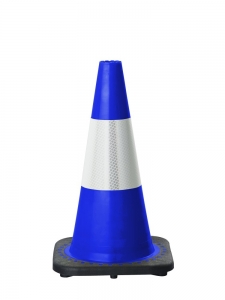 Revolution 450mm 1.5 kg Traffic Cone (Blue) W/H 3M Tape